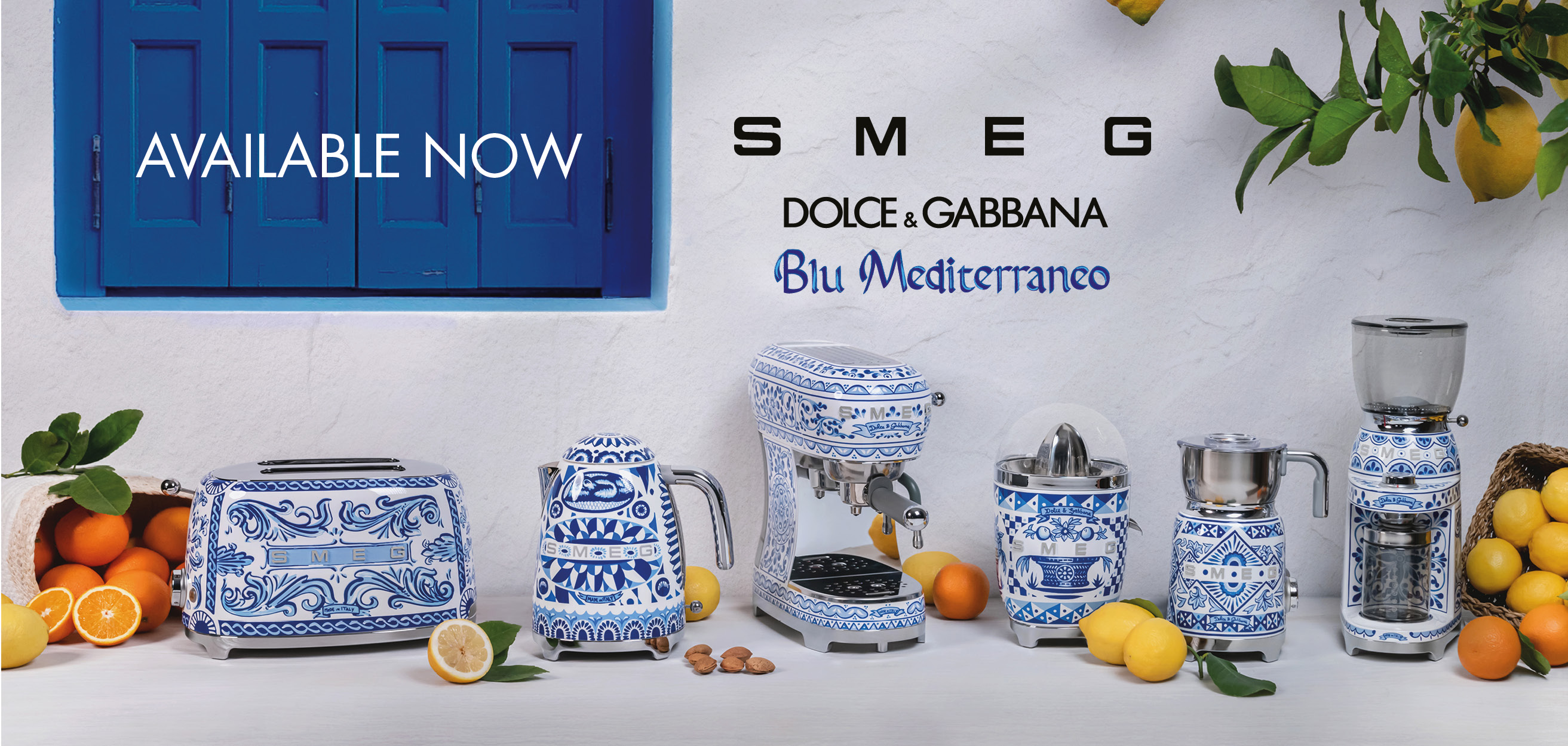 Smeg Dolce & Gabbana Range Available Now