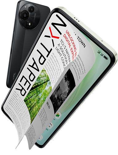 TCL NXTPAPER smartphone with paper-like screen