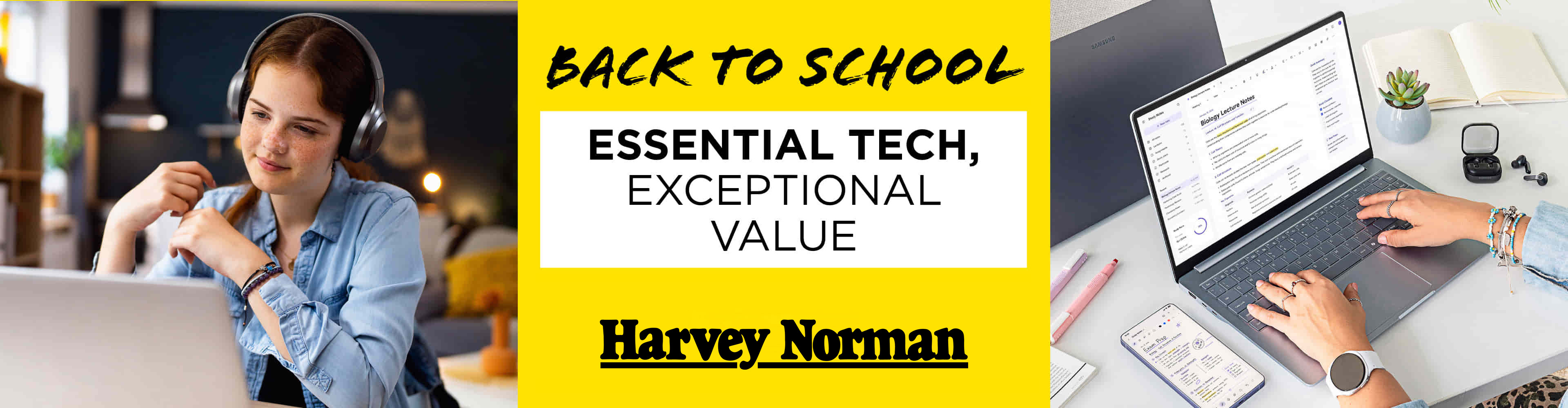 Back to School - Essential Tech, Exceptional Value