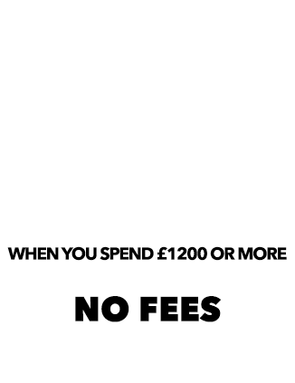 Up to 36 Months Interest Free on furniture, beds & mattresses, when you spend £1200 or more.