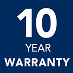 10 Year Warranty