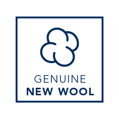 GENUINE NEW WOOL</p><p>WARRANTY